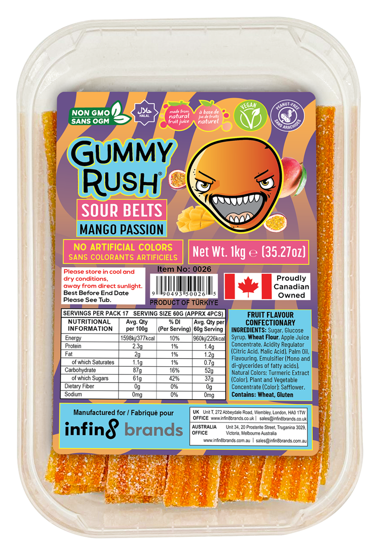 Mango Passion 1kg Tub